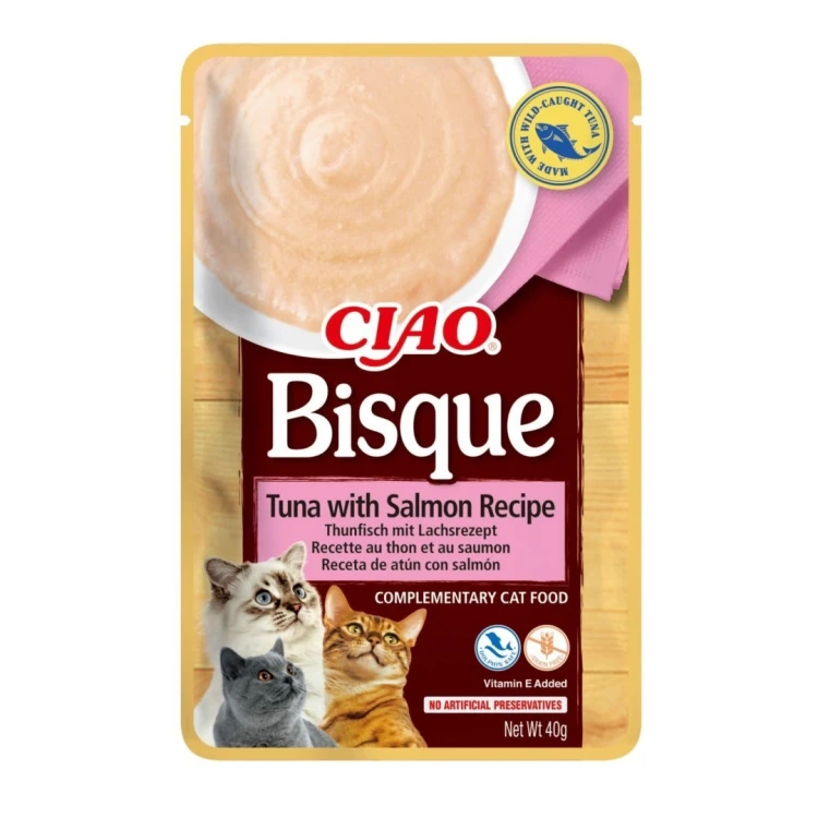 INABA CAT CIAO BISQUE CHICKEN,B EEF,FISH 24x40g