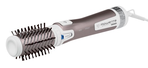 Rowenta Brush Activ Premium Care CF9540 Szczotka z gorącym powietrzem Ciepły Aluminium, Metaliczny, Biały 1000 W 1,8 m