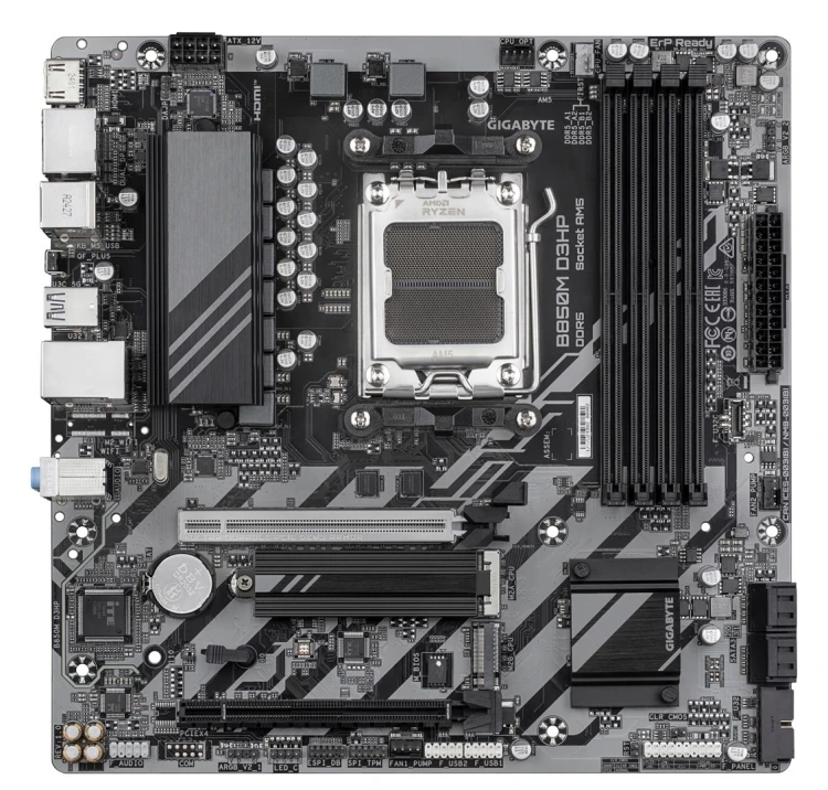 GIGABYTE B850M D3HP płyta główna AMD B850 Gniazdo AM5 micro ATX