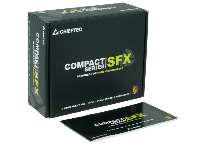 Chieftec CSN-450C moduł zasilaczy 450 W 20+4 pin ATX SFX Czarny