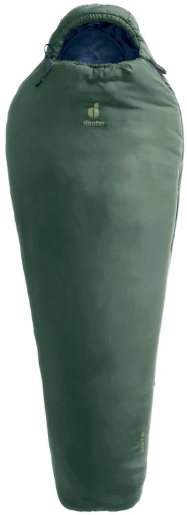 Deuter Orbit SL 0C/32F Dorosły Śpiwór typu mumia Tkanina, Polietylenosulfon (PES), Ripstop Zielony