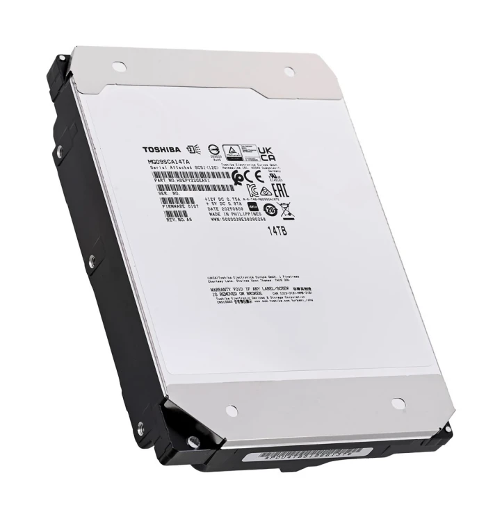 HDD Toshiba MG09 14TB 3,5" SAS MG09SCA14TA