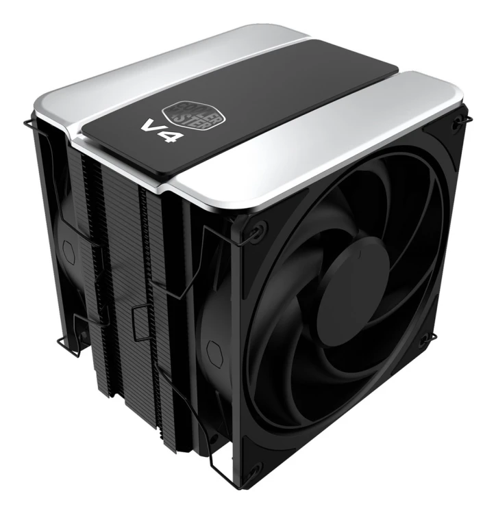Cooler Master V4 Alpha 3DHP Black Procesor Chłodnica powietrza 12 cm Czarny 1 szt.