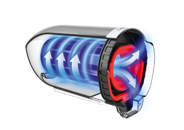 Bosch BCH3P210 okurzacz na kiju/szczotka elektryczna Odkurzacz stojący 2 w 1 AC/Bateria Suchy Bez worka 0,4 l Czarny, Szary