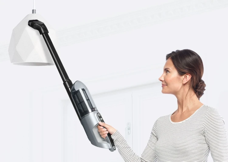 Bosch BCH3P210 okurzacz na kiju/szczotka elektryczna Odkurzacz stojący 2 w 1 AC/Bateria Suchy Bez worka 0,4 l Czarny, Szary
