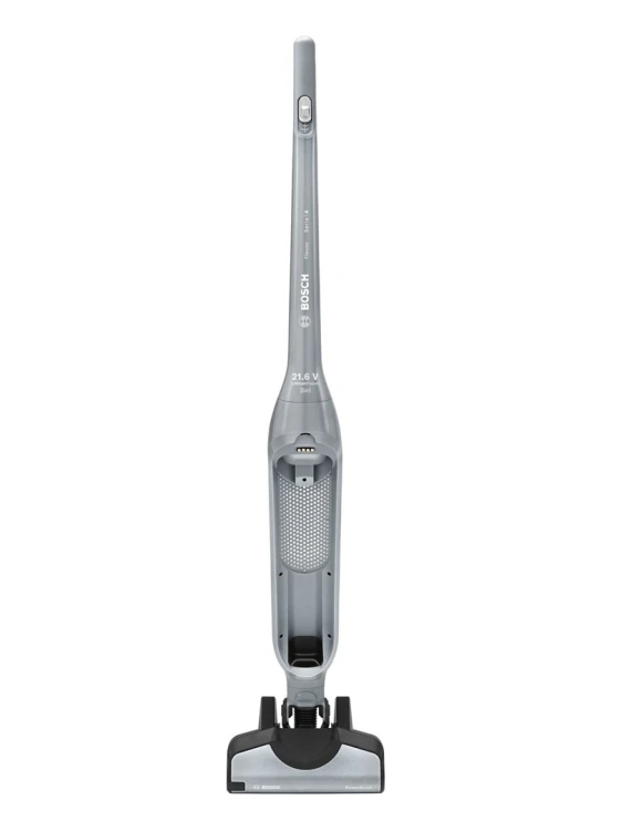 Bosch BCH3P210 okurzacz na kiju/szczotka elektryczna Odkurzacz stojący 2 w 1 AC/Bateria Suchy Bez worka 0,4 l Czarny, Szary