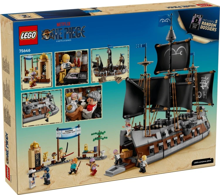 LEGO One Piece 75646 - Okręt Garpa