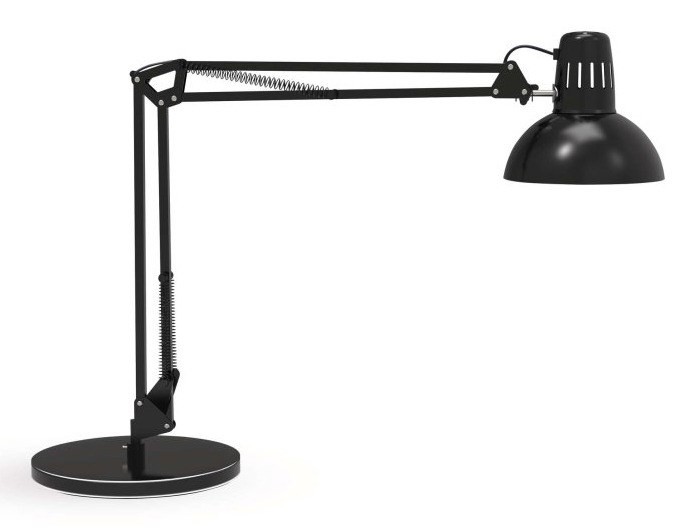 MAUL MAULstudy lampa stołowa E27 6,4 W LED D Czarny