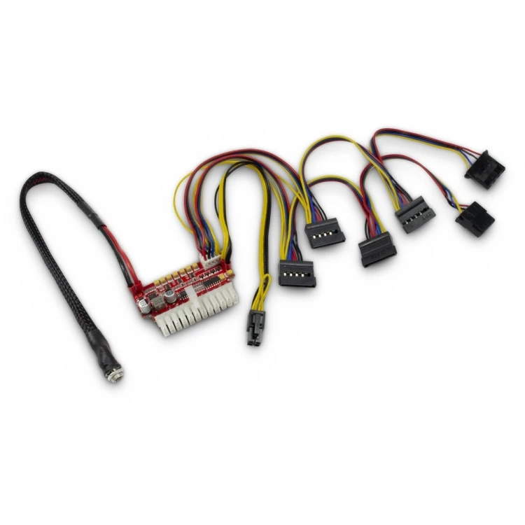 Inter-Tech 88882190 moduł zasilaczy 200 W 20+4 pin ATX Czarny