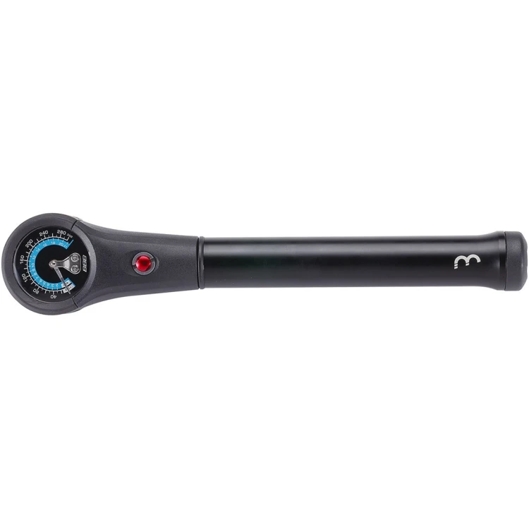 BBB Cycling DualPressure Czarny Pompka ręczna