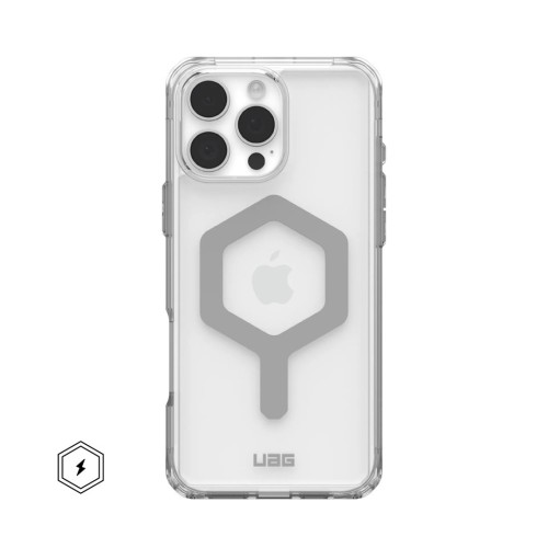 Etui UAG Urban Armor Gear Plyo MagSafe do telefonu Apple iPhone 16 Pro Max, Lód (przezroczysty)/srebrny