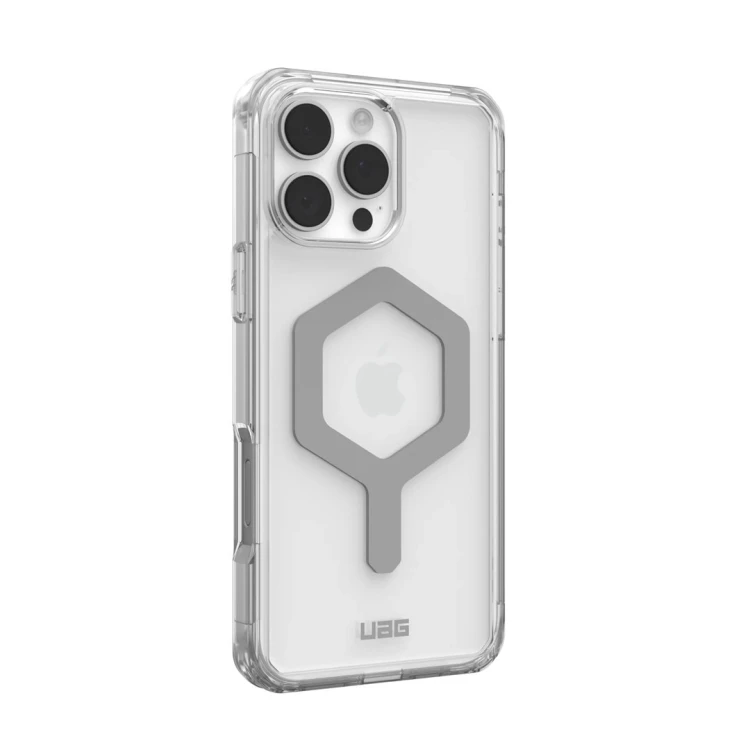 Etui UAG Urban Armor Gear Plyo MagSafe do telefonu Apple iPhone 16 Pro Max, Lód (przezroczysty)/srebrny