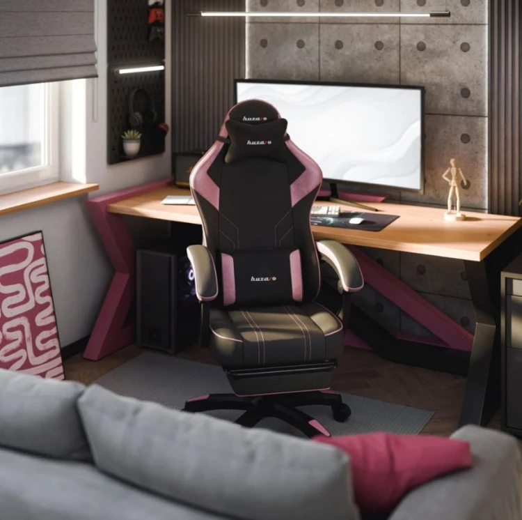 Fotel gamingowy Huzaro Force 3.7 Pink
