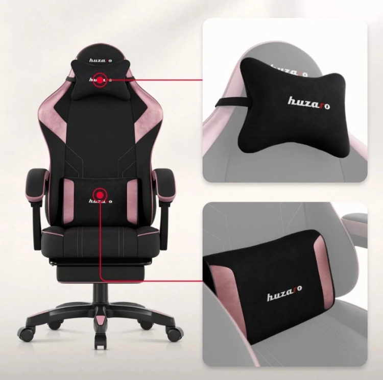 Fotel gamingowy Huzaro Force 3.7 Pink