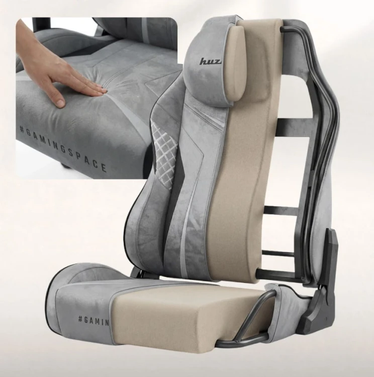 Fotel gamingowy Huzaro Force 8.3 Grey