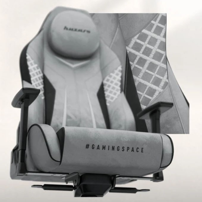 Fotel gamingowy Huzaro Force 8.3 Grey