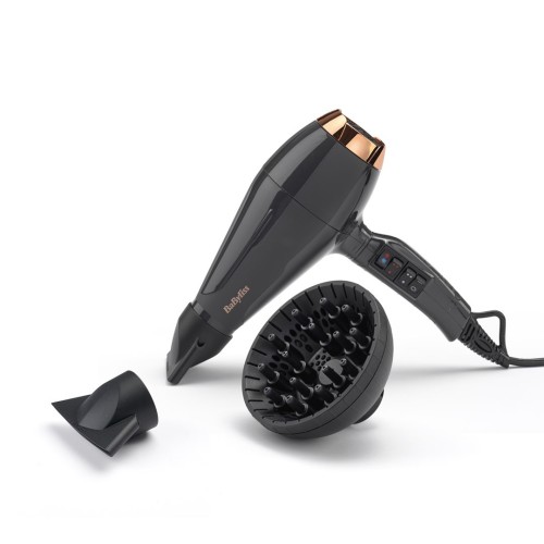 BaByliss 6719DE suszarka do włosów 2200 W Czarny