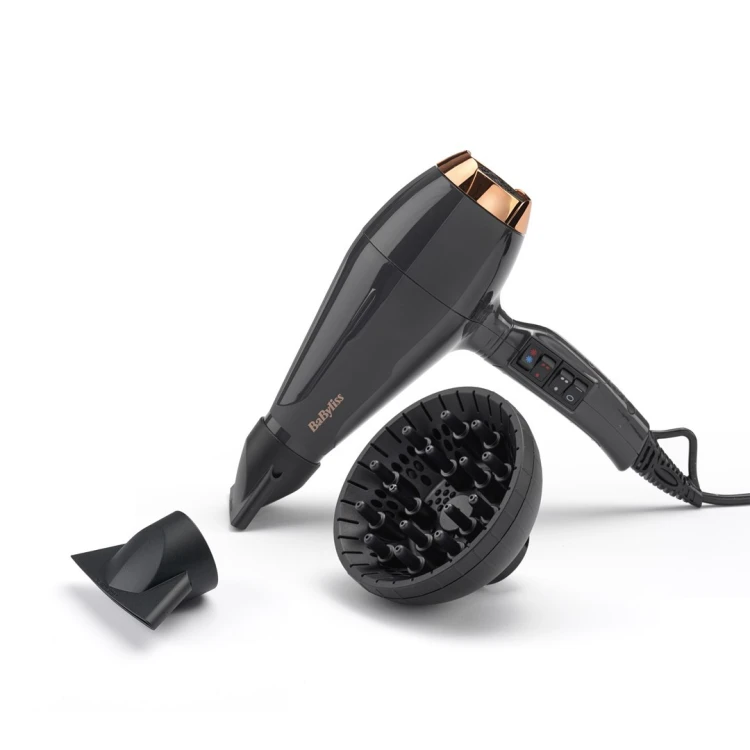 BaByliss 6719DE suszarka do włosów 2200 W Czarny