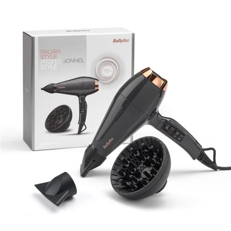 BaByliss 6719DE suszarka do włosów 2200 W Czarny
