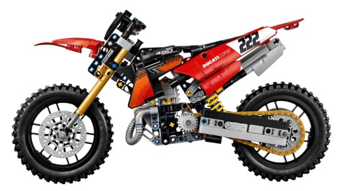 LEGO TECHNIC 42238 Motocykl Ducati Desmo450 MX Factory