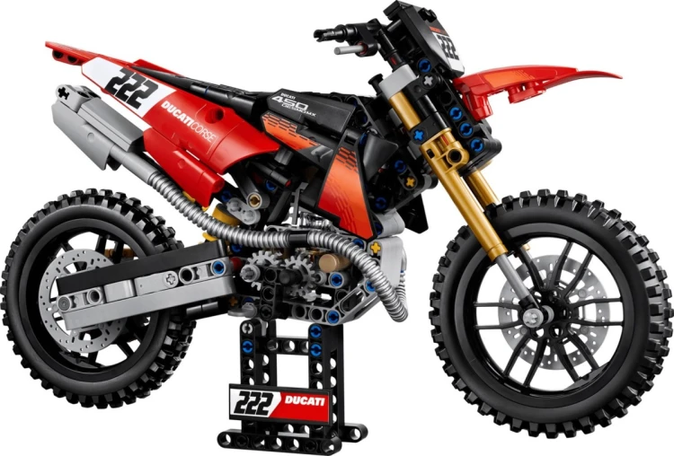 LEGO TECHNIC 42238 Motocykl Ducati Desmo450 MX Factory