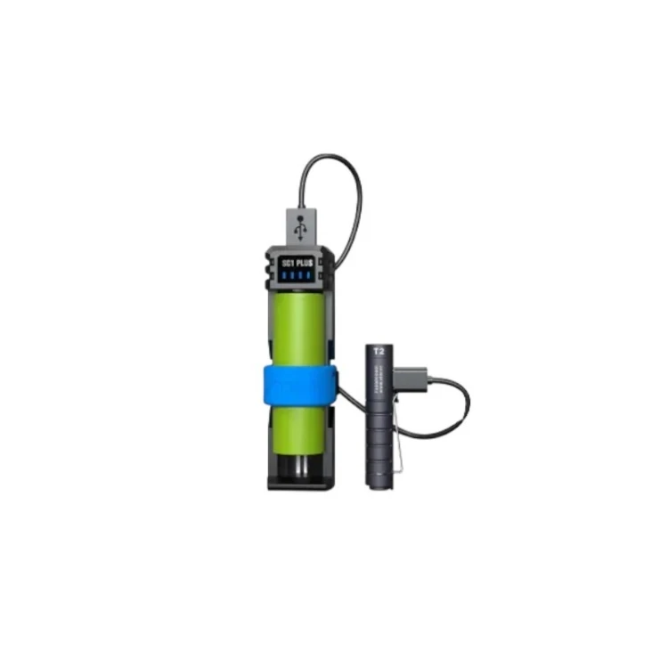 XTAR ŁADOWARKA DO AKUMULATORÓW SZYBKA 3.7V/1.2V USB-C POWER BANK - 1 KANAŁ SC1+