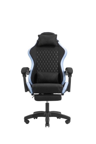 TACENS MARS MGC-X FABRIC Black/Blue - fotel gamingowy