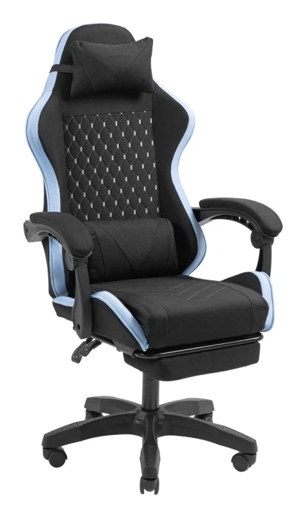 TACENS MARS MGC-X FABRIC Black/Blue - fotel gamingowy