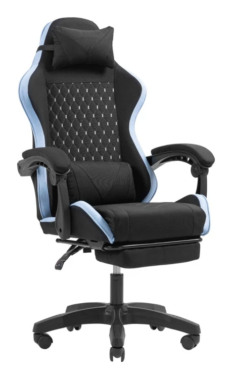 TACENS MARS MGC-X FABRIC Black/Blue - fotel gamingowy