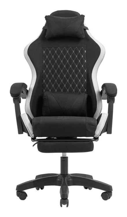 TACENS MARS MGC-X FABRIC Black/White - fotel gamingowy