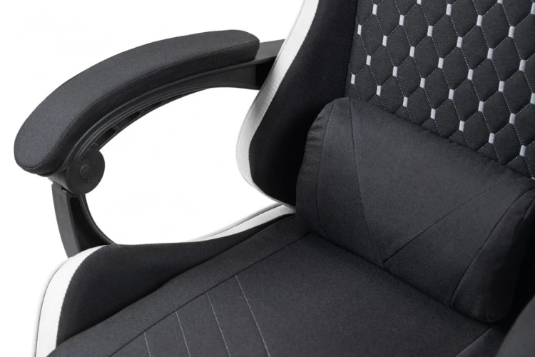 TACENS MARS MGC-X FABRIC Black/White - fotel gamingowy