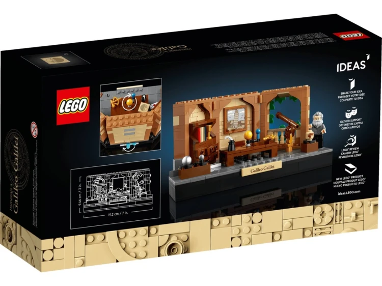 LEGO Ideas 40595 - Hołd dla Galileusza