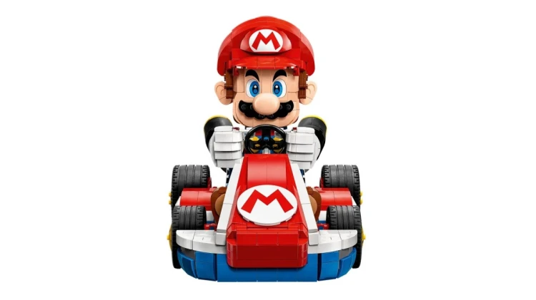 LEGO Super Mario 72037 - Mario Kart: Mario i Standard Kart