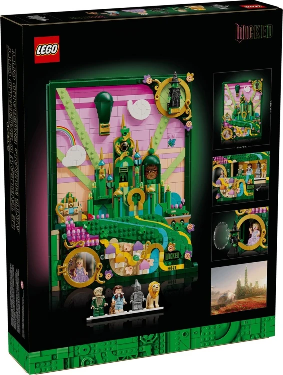LEGO Wicked 75685 - Obraz Emerald City
