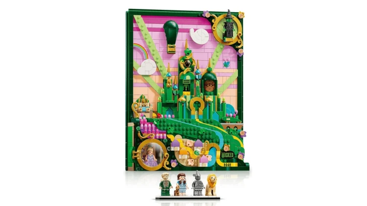 LEGO Wicked 75685 - Obraz Emerald City