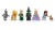 LEGO Wicked 75685 - Obraz Emerald City