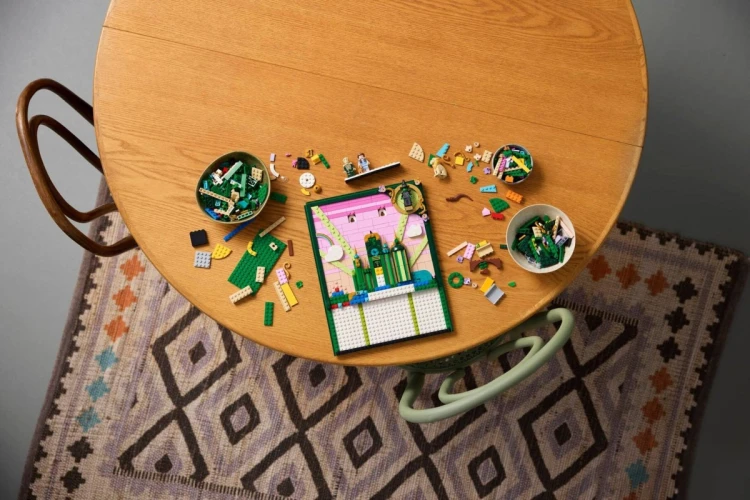 LEGO Wicked 75685 - Obraz Emerald City