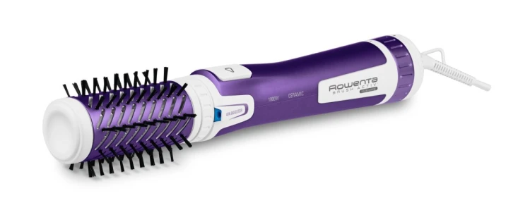 Rowenta CF9530 urządzenie do stylizacji włosów Szczotka z gorącym powietrzem Para Fioletowy, Biały 1000 W 1,8 m