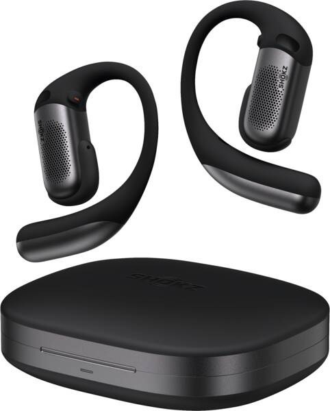 SHOKZ OpenFit Pro Zestaw słuchawkowy True Wireless Stereo (TWS) Nauszny, Otwarty na ucho Połączenia/Muzyka/Sport/Codzienność Bluetooth Czarny