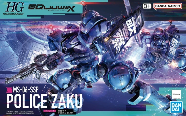 HGGQ 1/144 POLICE ZAKU