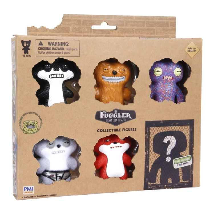 FUGGLER S1 COLLECTIBLE FIGURES - 6 PACK DELUXE BOX (ASSORTMENT)