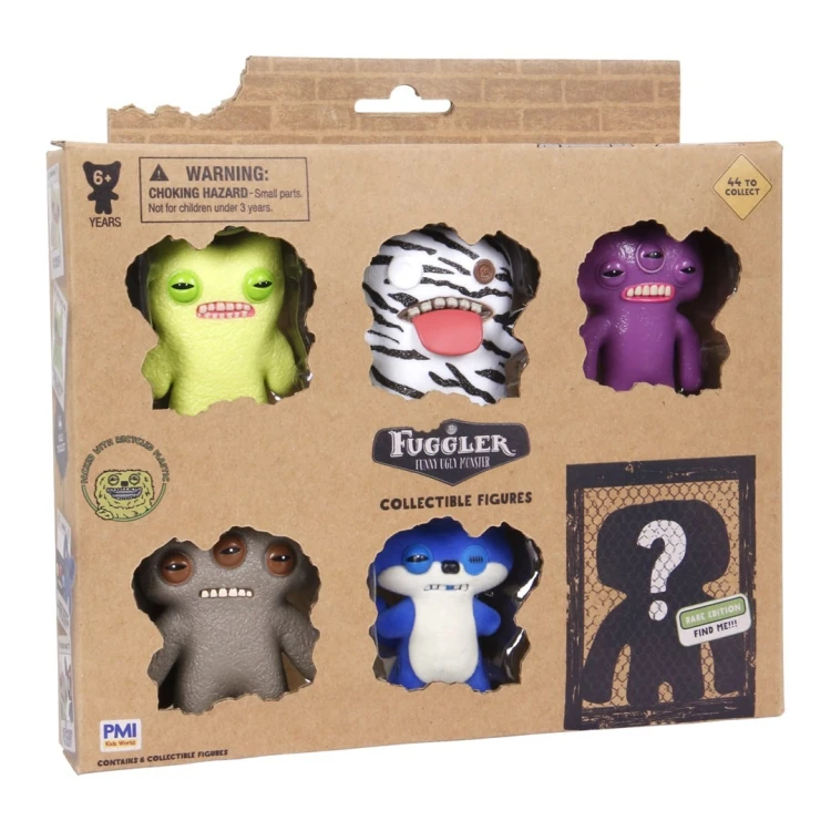 FUGGLER S1 COLLECTIBLE FIGURES - 6 PACK DELUXE BOX (ASSORTMENT)