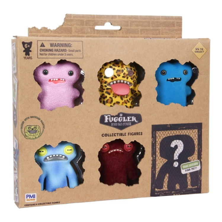FUGGLER S1 COLLECTIBLE FIGURES - 6 PACK DELUXE BOX (ASSORTMENT)