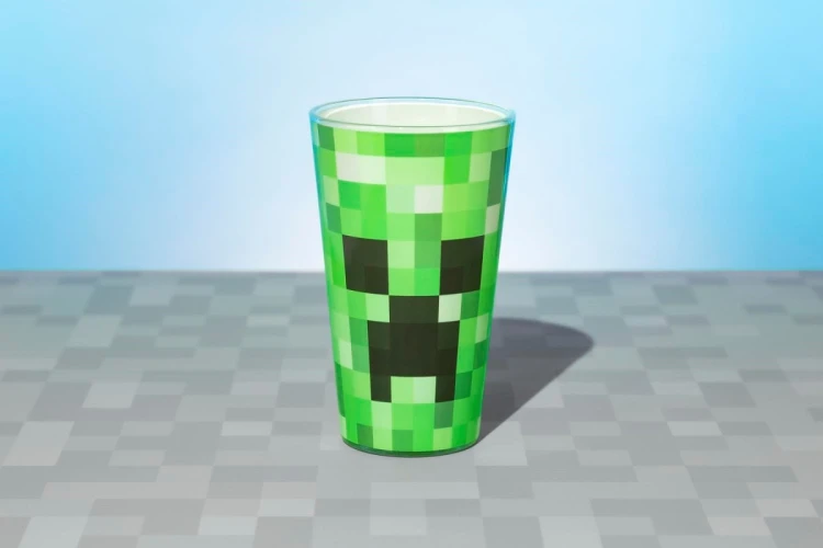 PP MINECRAFT CREEPER GLASS
