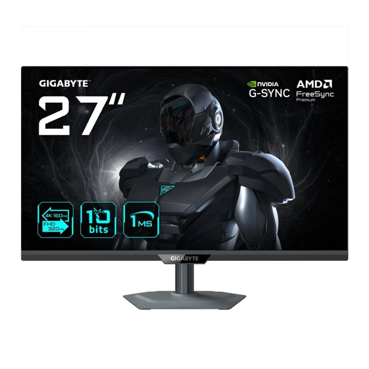 GIGABYTE G27UP monitor komputerowy 68,6 cm (27") 3840 x 2160 px 4K Ultra HD LED Czarny