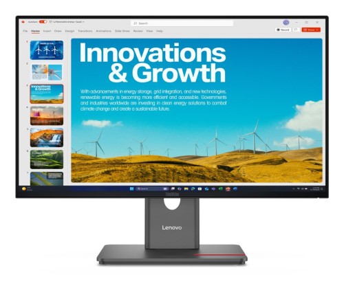 Lenovo ThinkVision P24QD-40 23.8“QHD 120Hz 300nits AG USB HDMI DP Eclipse Black