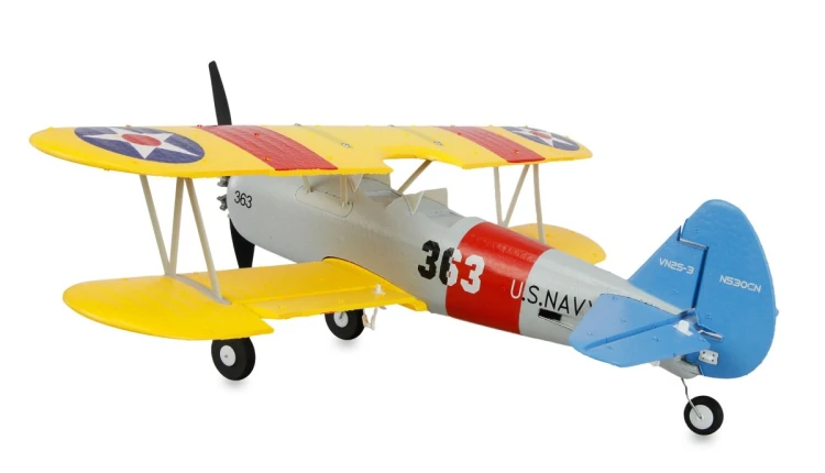 Amewi N2S-2 Stearman zdalnie sterowany model Dwupłatowiec Silnik elektryczny