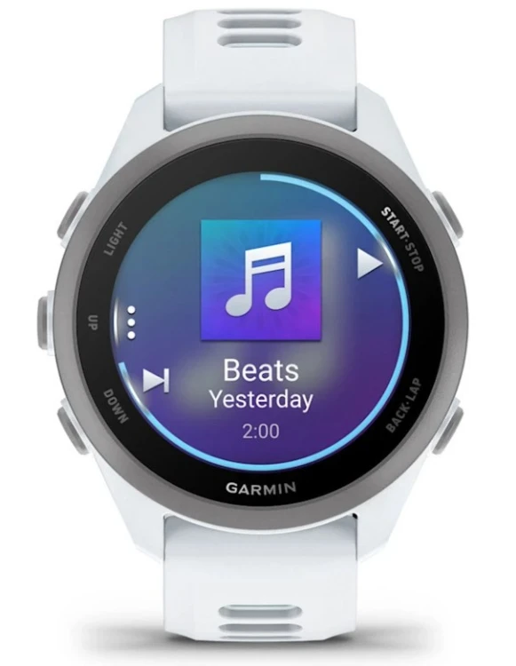 Zegarek Garmin Forerunner 170 42,6mm Music Whitestone Cloud Blue