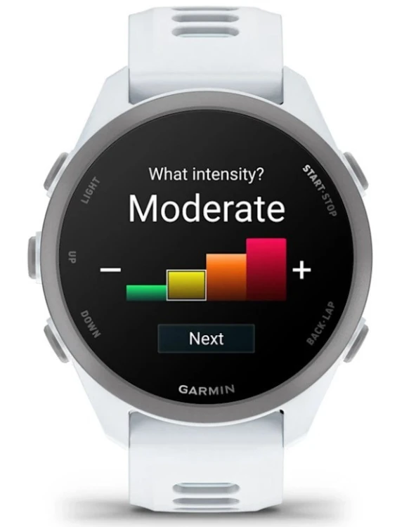 Zegarek Garmin Forerunner 170 42,6mm Music Whitestone Cloud Blue