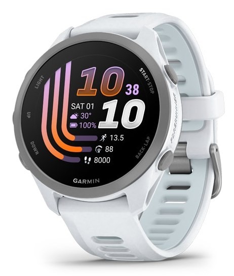 Zegarek Garmin Forerunner 170 42,6mm Whitestone Cloud Blue